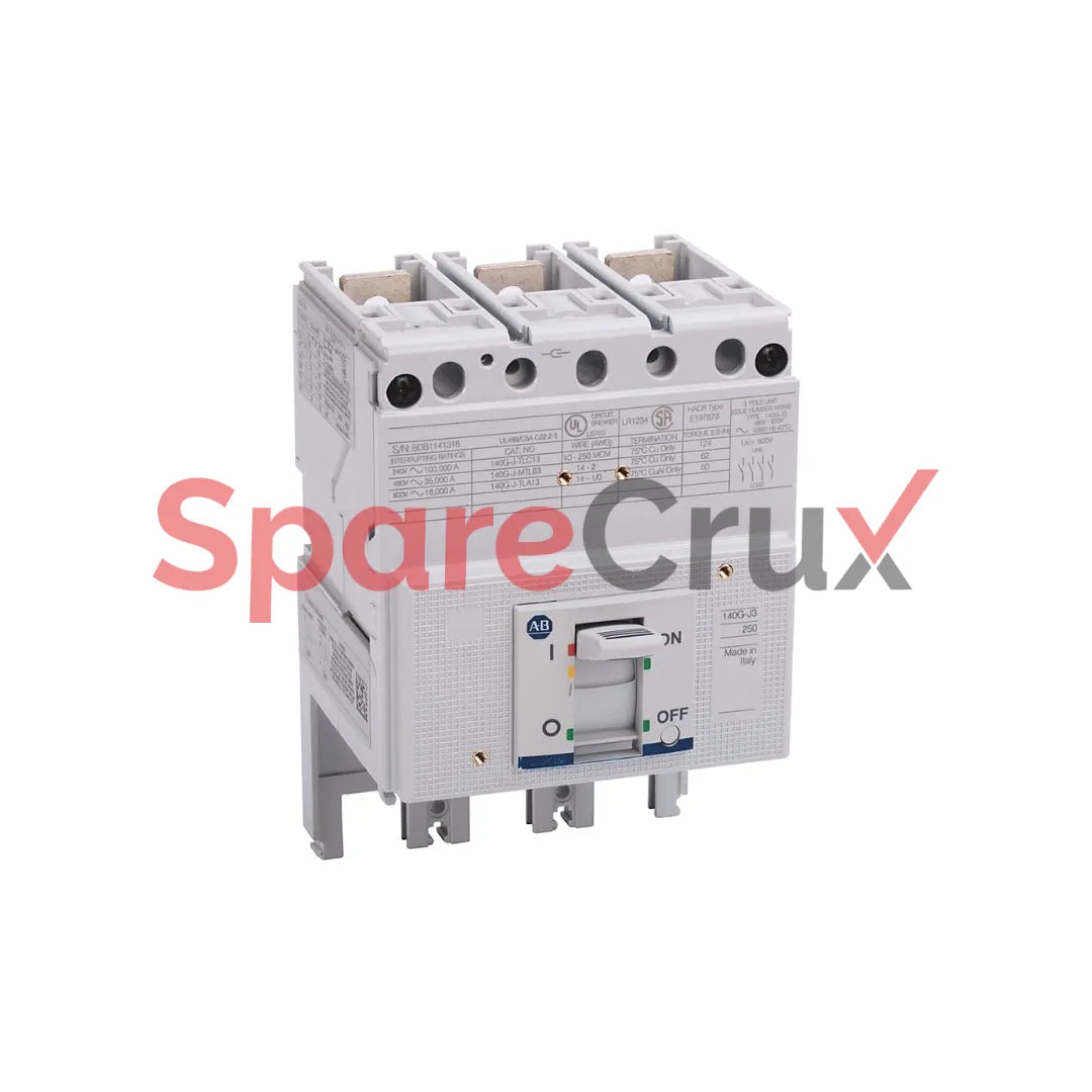 140G-J3F3-D15 | ALLEN BRADLEY | 140G 250A J Frame Molded Case Circuit-Breaker