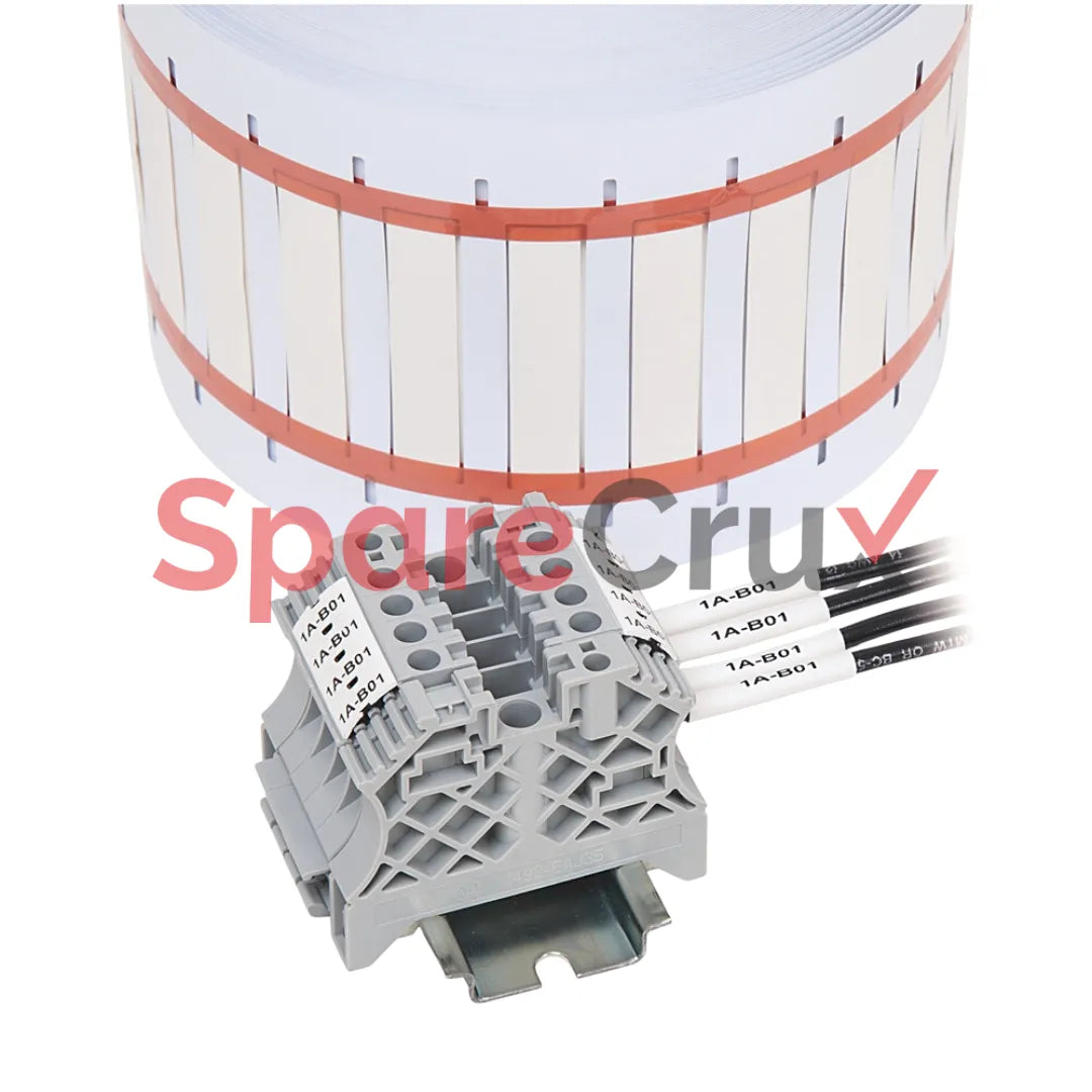 1492-MHS3X25 | ALLEN BRADLEY | Carte marqueur, encliquetable, personnalisable, 3 mm x 25 mm, série 1492