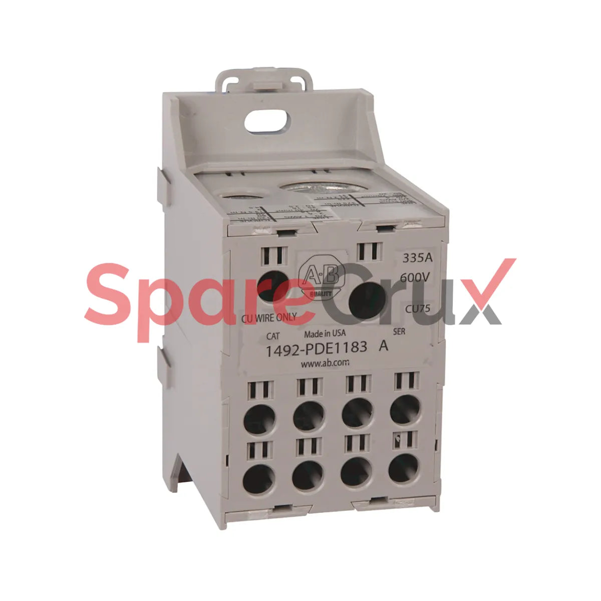 1492-PDE1183 | ALLEN BRADLEY | Distribution Block, 1183 Terminals, Single Pole