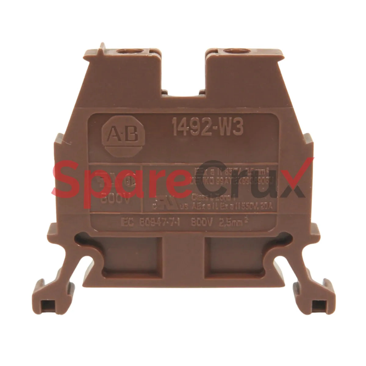 1492-W3-BL | ALLEN BRADLEY | SPM Wiring Terminal, 3mm, Screw Type, Blue