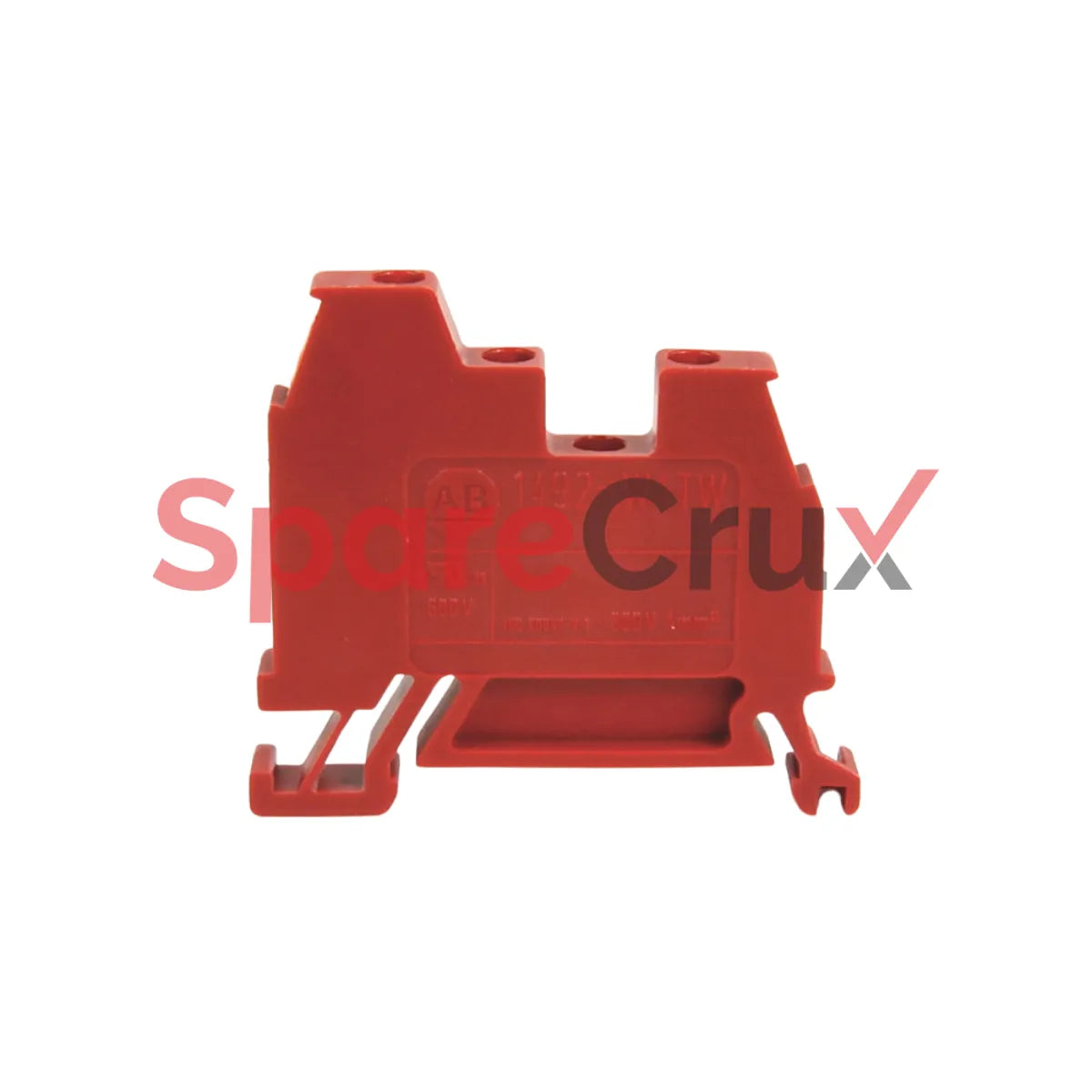 1492-W4TW-RE | ALLEN BRADLEY | SPM Terminal Block, 4mm, Twist Lock Type, Red, Offers Enhanced Electrical Safety and Easy Installation in Industrial Systems
