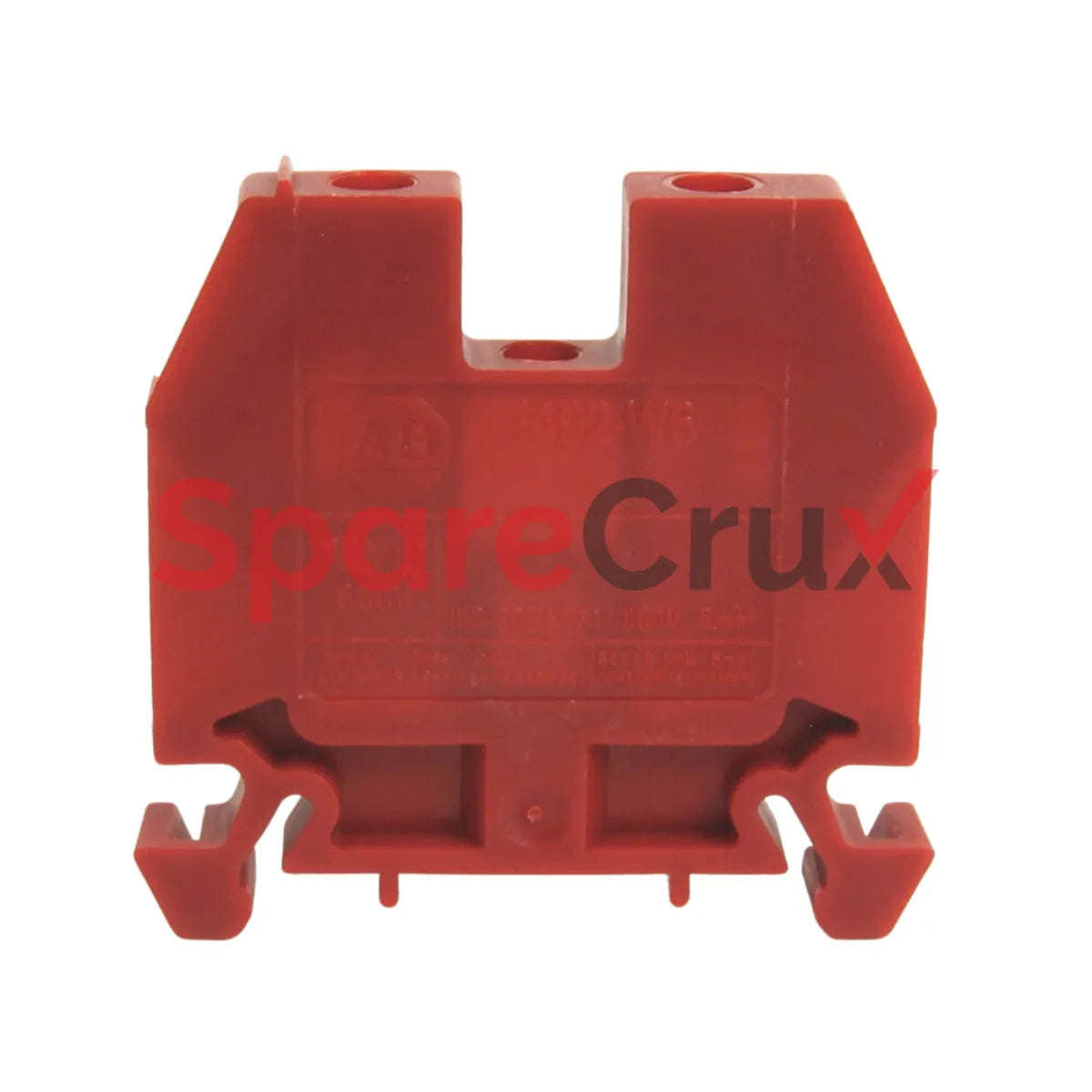 1492-W6-RE | ALLEN BRADLEY | SPM Wiring Terminal Block, 6mm, Screw Type, Red, Ensures High Electrical Safety and Reliable Connections for Industrial Use