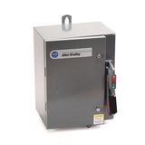 1494GY-BC3N-3-98-203W | ALLEN BRADLEY | 30A, 3-Pole, Non-Fusible Enclosed Disconnect Switch with Painted Metal Handle and Viewing Window, Type 4/4X Stainless Steel Enclosure