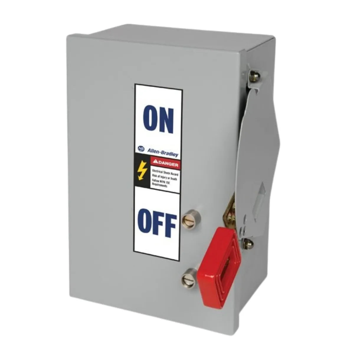 1494H-BF3H2 | ALLEN BRADLEY | 30A, 3-Pole, Fusible Safety Switch with Class H Fuse Clips, Type 12 Industrial Use Enclosure