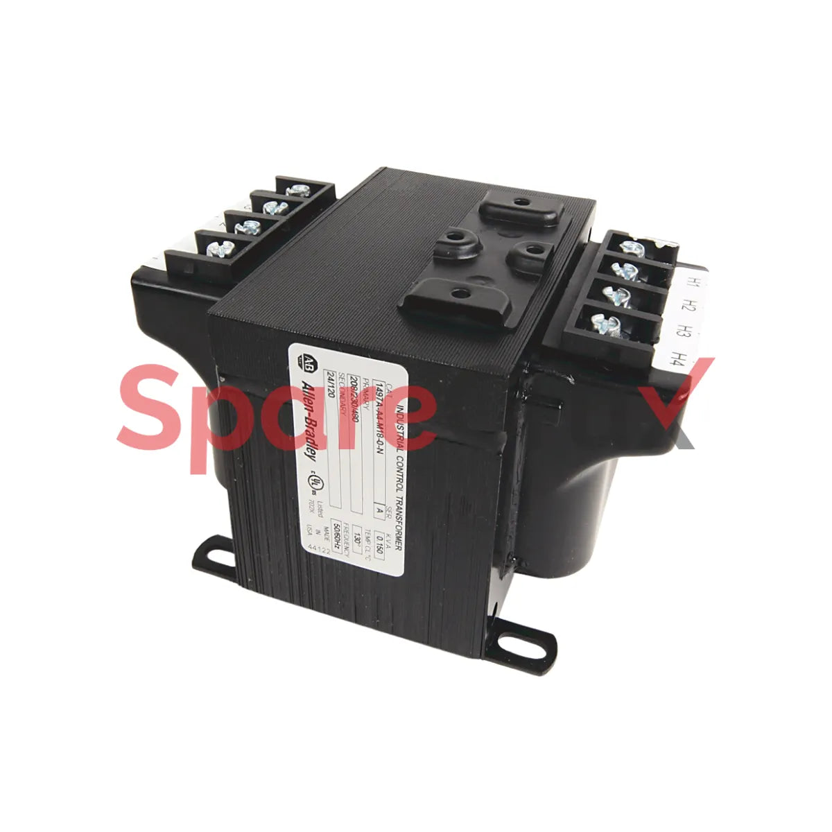 1497A-A4-M18-1-N | ALLEN BRADLEY | Transformateur pour machine-outil, 150 VA, 240 x 480 V (50/60 Hz), bloc de fusibles primaire, 1 primaire et 1 secondaire
