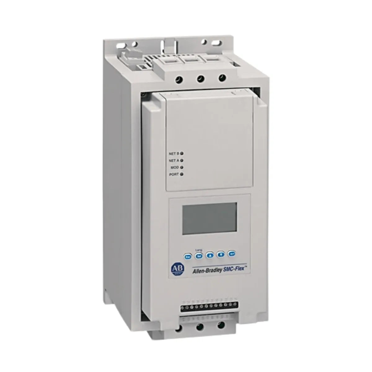 150-F5NBD | ALLEN BRADLEY | SMC-Flex Solid State Controller, Open, 5A, 0.5...3Hp 460V AC, Input Voltage: 200...480V, Control Voltage: 100...240V AC