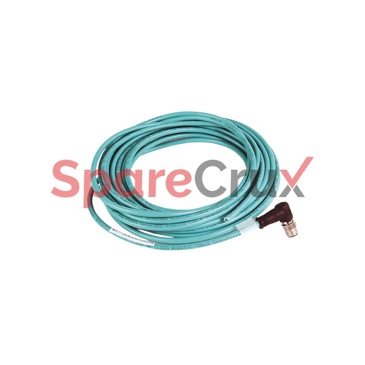 1585D-E4TBDE-5 | ALLEN BRADLEY | Ethernet Cables Cat5e, 100BASE-TX, 100 Mbit/s, 4 Conductors, M12, Right Angle Male, Standard, M12, Right Angle Male, Teal Robotic TPE, 4 Conductor, Teal TPE, Flex Rated