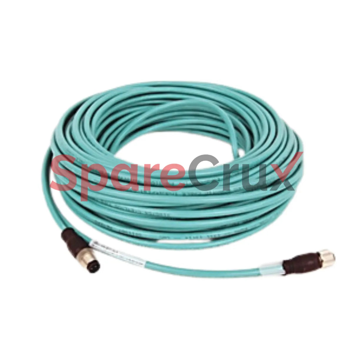 1585D-E4GBJM-7 | ALLEN BRADLEY | Ethernet Cables Cat5e, 100BASE-TX, 100 Mbit/s, 4 Conductors, M12, Female Front Mount Receptacle, Standard, RJ45, Straight Male, Green Robotic TPE, 4 Conductor, Green TPE, Flex Rated