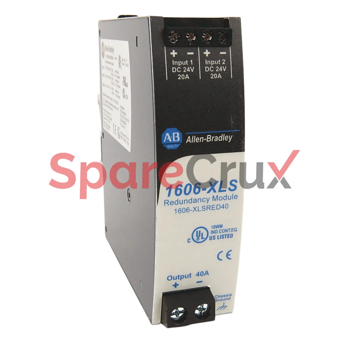 1606-XLSRED40 | ALLEN BRADLEY | Module de redondance, 24 V CC, 40 A, 960 W, entrée monophasée