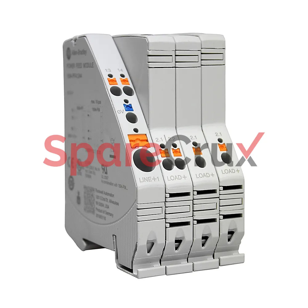 1694-PF1244 | ALLEN BRADLEY | Module d'alimentation, montage à gauche, tension d'alimentation 24 V CC, Imax 40 A, sans contact auxiliaire