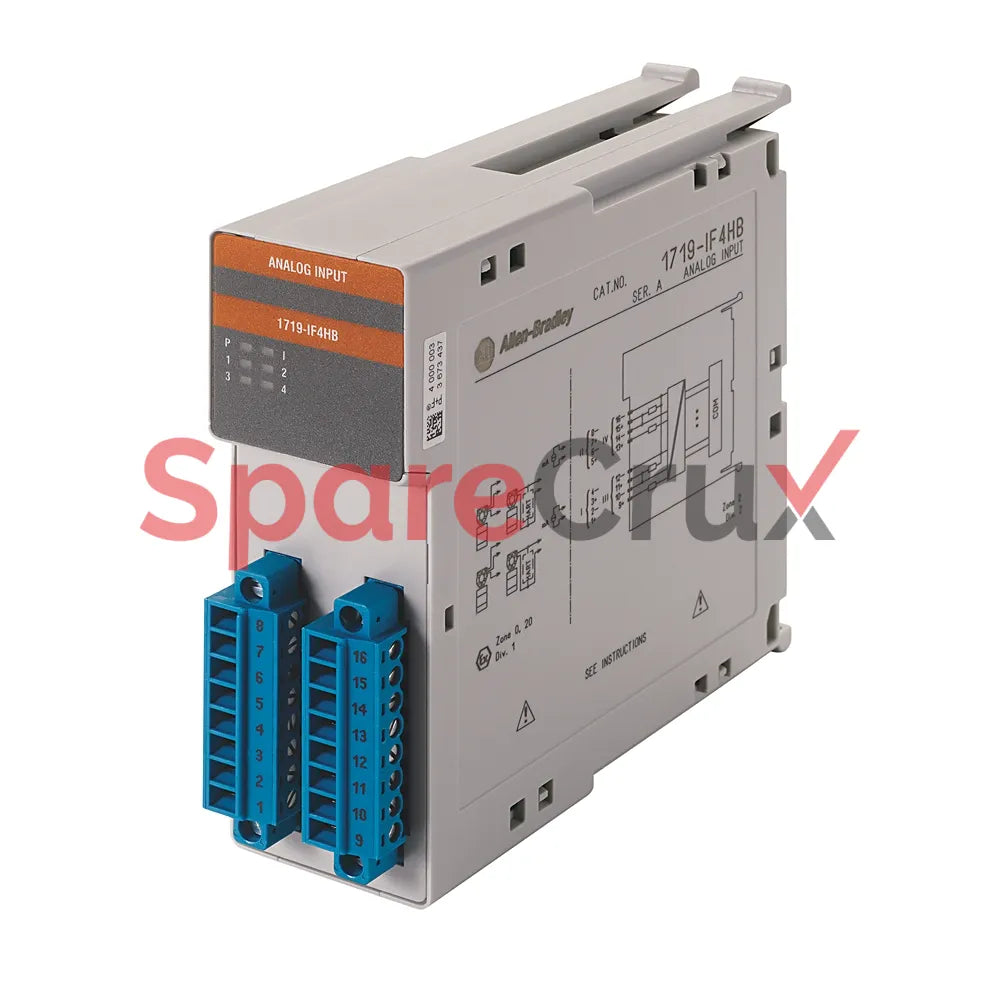 1719-IF4HB | ALLEN BRADLEY | Entrée analogique HART 4 ​​canaux Ex I/O large