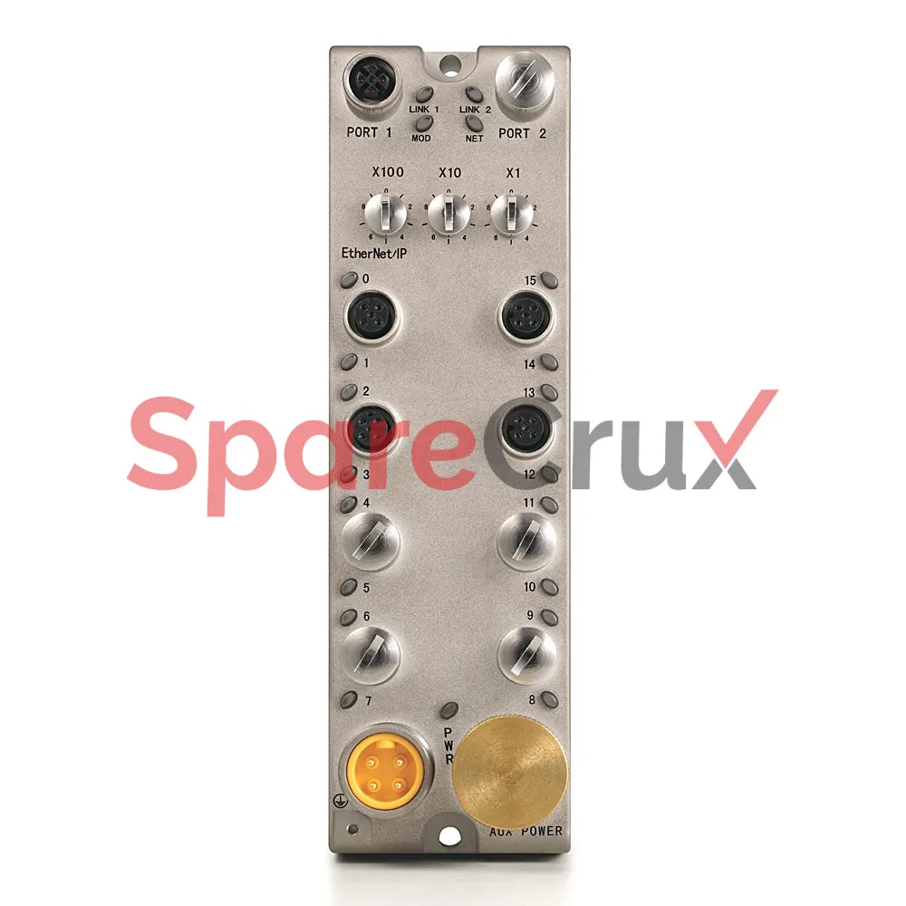 1732E-16CFGM12P5QCWR | ALLEN BRADLEY | Armor WeldBlock 16-Point Configurable QuickConnect Module, EtherNet/IP, Self-Configuring, DC Micro (M12) with Quick Connect 5-Pin