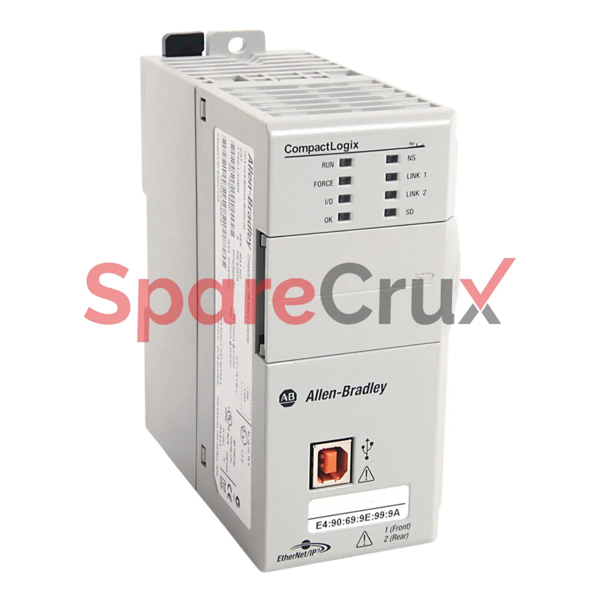 1769-L38ERM | ALLEN BRADLEY | CompactLogix 5370 L3 Controller with 5 MB Memory, Supports Integrated Motion