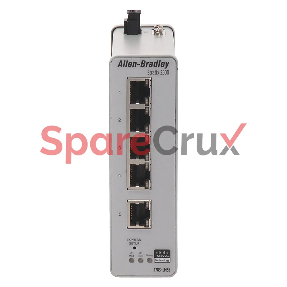 1783-LMS5 | ALLEN BRADLEY | Commutateur Ethernet non géré Stratix 2000 avec 5 ports Fast Ethernet.