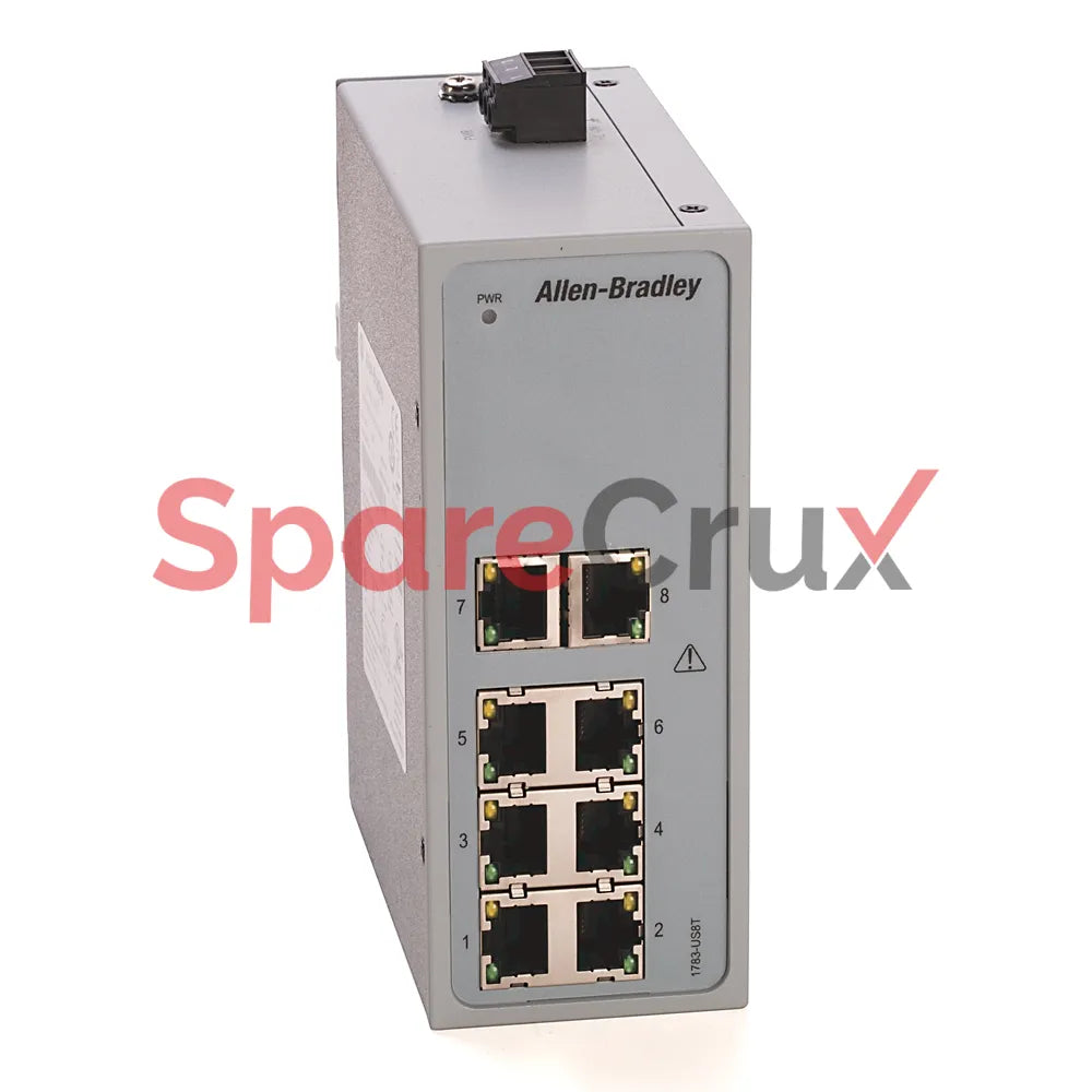 1783-US8T | ALLEN BRADLEY | Stratix 2000 Unmanaged Switch, 8 Copper Ports