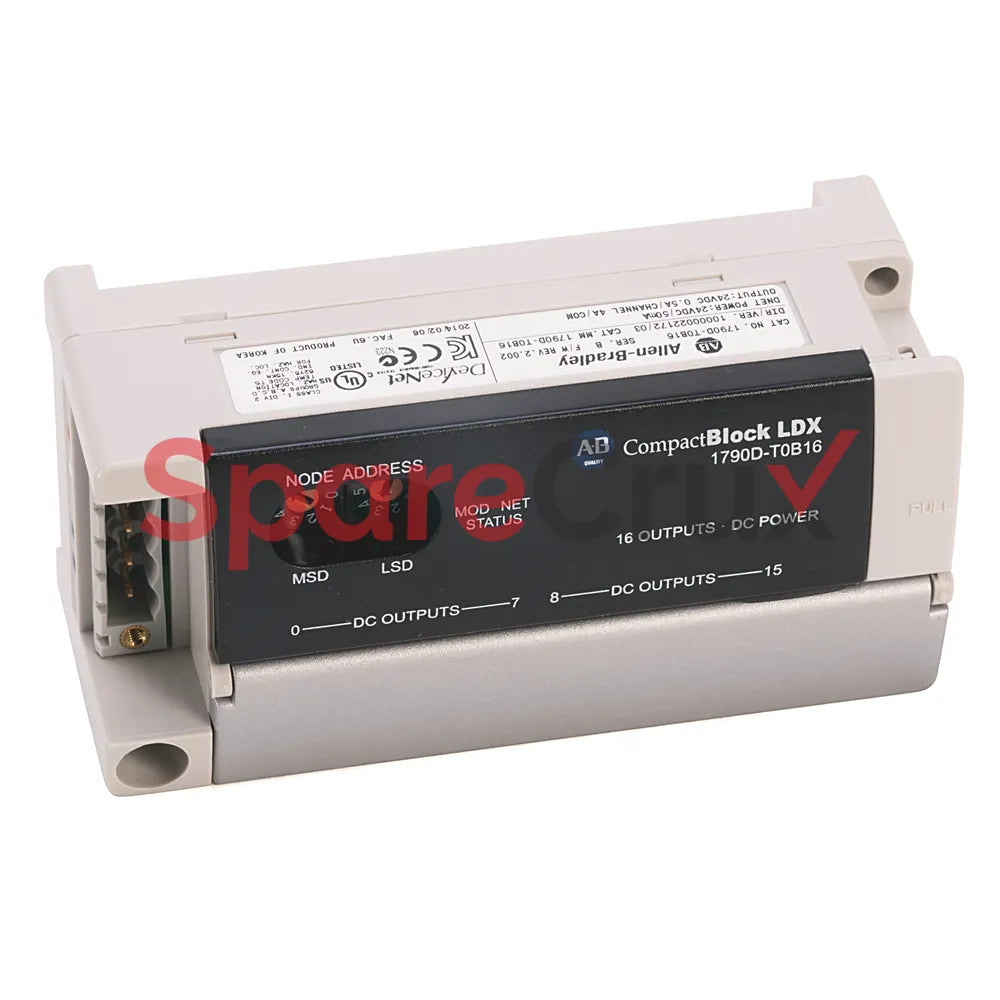 1790D-T0B32 | ALLEN BRADLEY | CompactBlock LDX 32 Point Sourcing Output Base Module