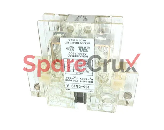 195-GA10 | ALLEN BRADLEY | Bloc de contacts auxiliaires, 1 NO, montage latéral