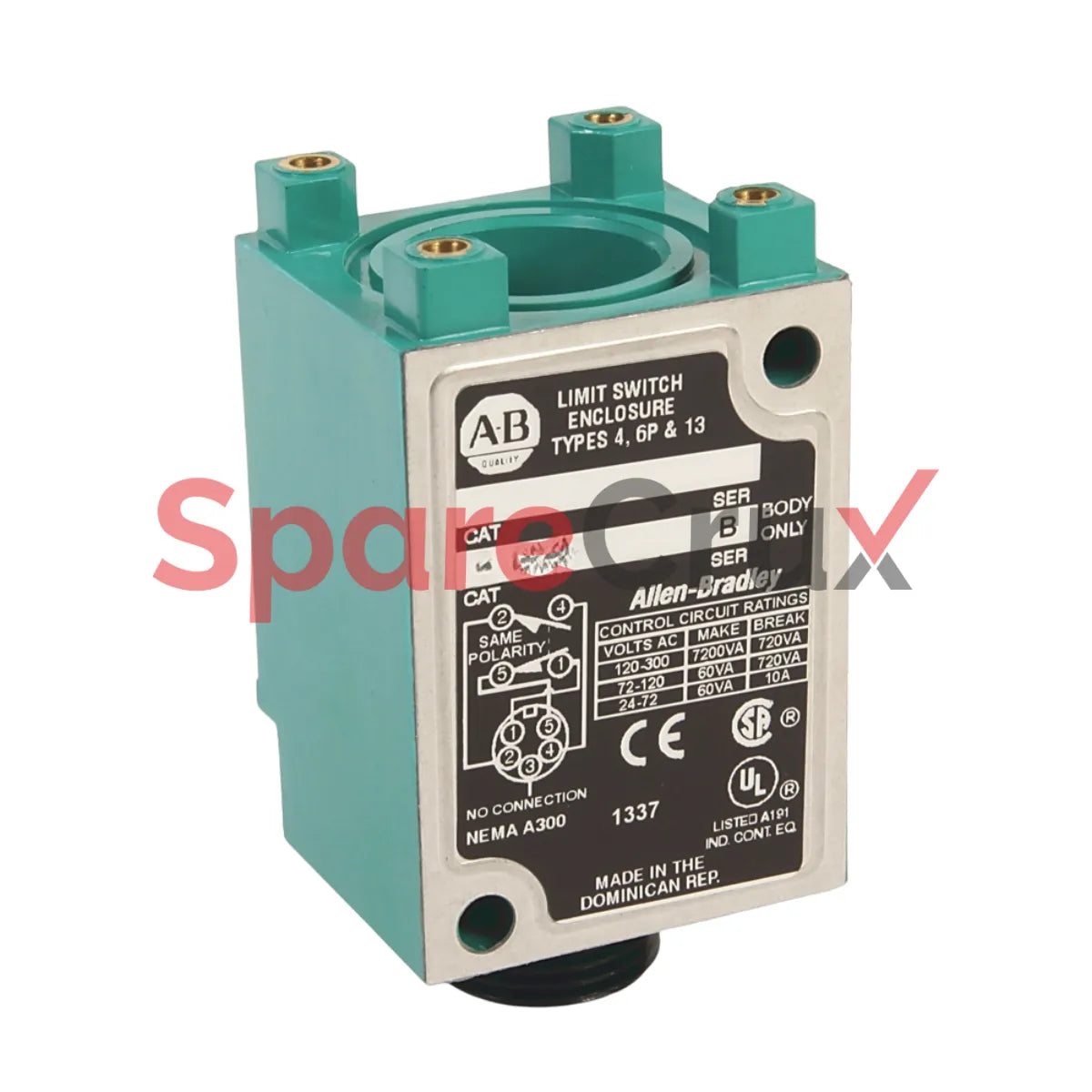 802M-XJ9 | ALLEN BRADLEY | Factory Sealed Limit Switch