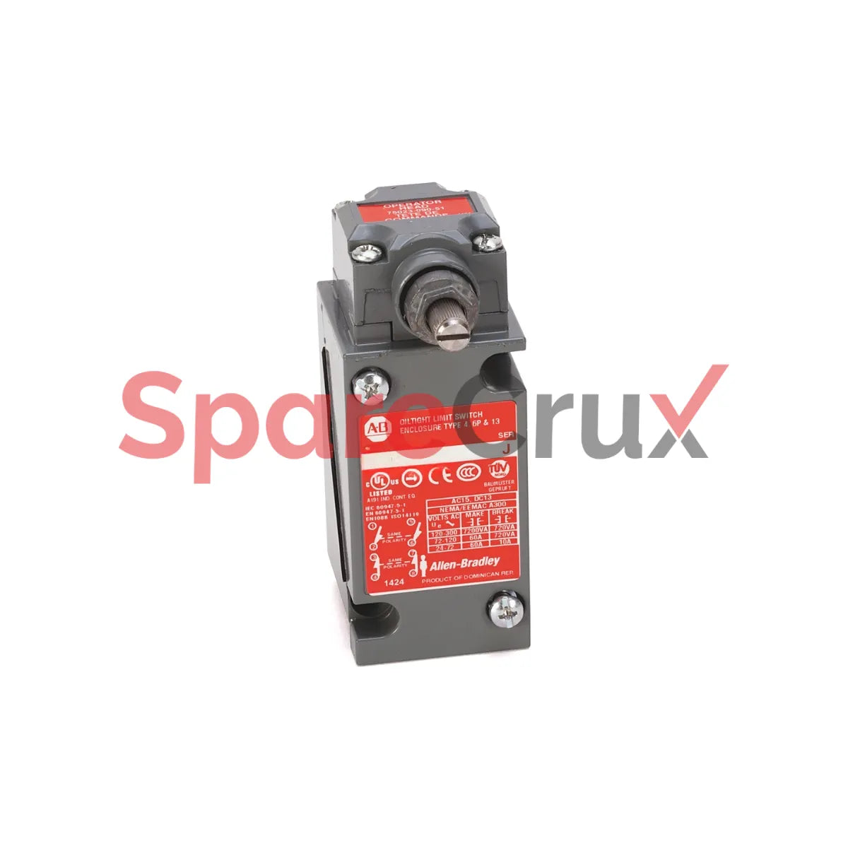 802T-ATPDS6 | ALLEN BRADLEY | Metal Plug-In Oiltight Limit Switch