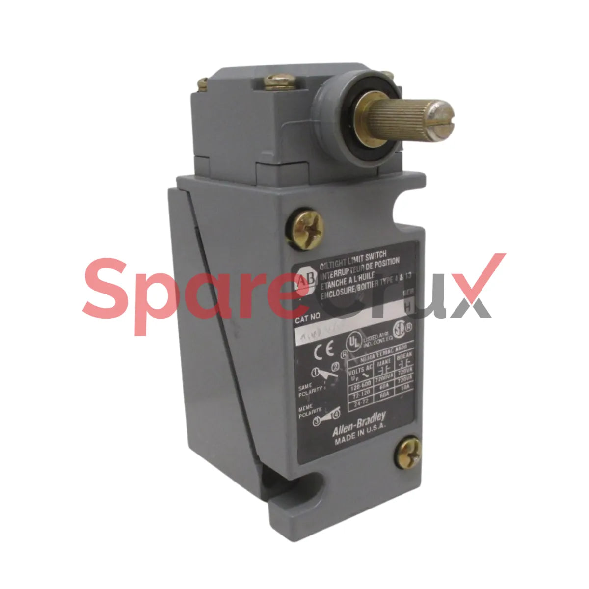 802T-X2 | ALLEN BRADLEY | Standard Limit Switch