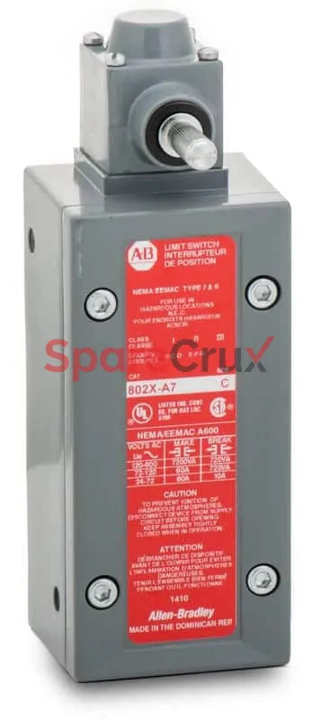 802X-A7W3 | ALLEN BRADLEY | Watertight Limit Switch