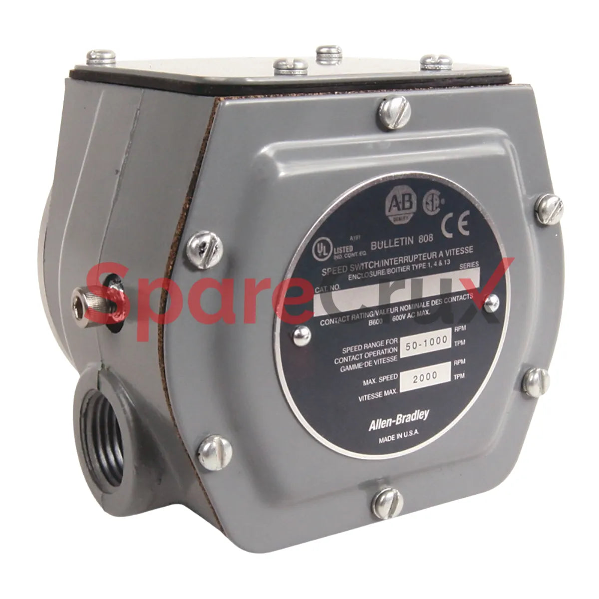 808-M4 | ALLEN BRADLEY | High Speed Electro-Mech 808 Speed Switch