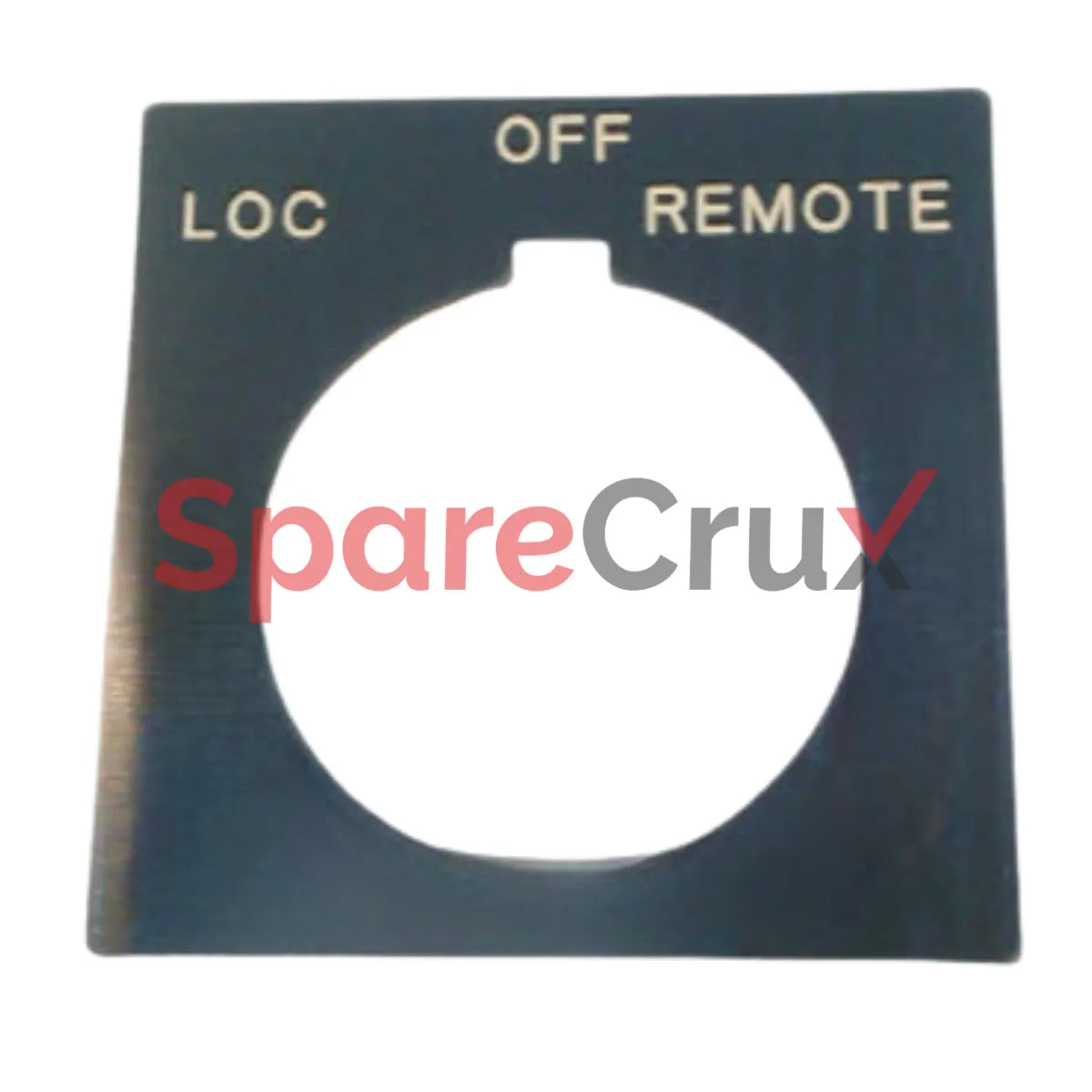 800H-W061 | ALLEN BRADLEY | Plaque de pied grise 30 mm 800H OFF-LOC-REMOTE