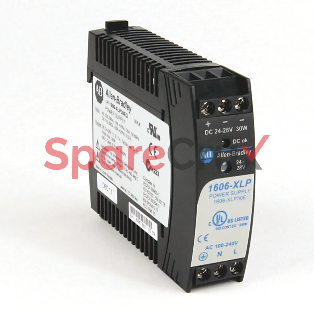 1606-XLP30E | ALLEN BRADLEY | Compact Power Supply, 24-28V DC, 30W, 100-240V AC Input Voltage