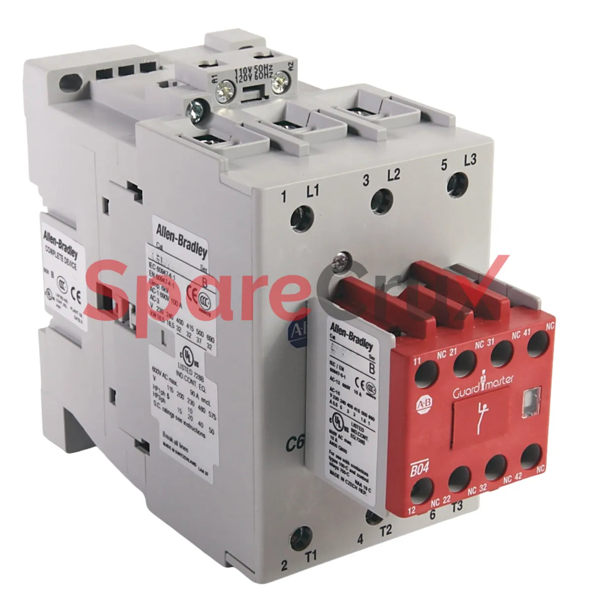 100S-C72D31C | ALLEN BRADLEY | 72 A Safety Contactor