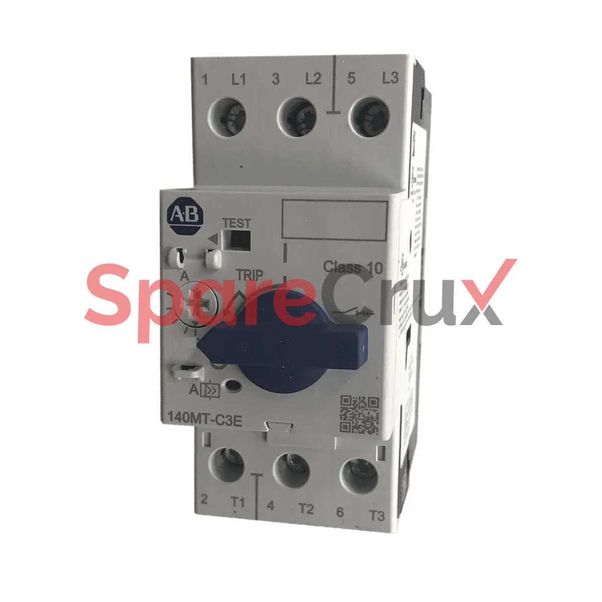 140MT-C3E-C10-KY | ALLEN BRADLEY | Disjoncteur à déclenchement magnétique standard (fixe à 14 x Ie), 1 - 4 A, performances standard, taille C, 1 NO + 1 NF, série KY