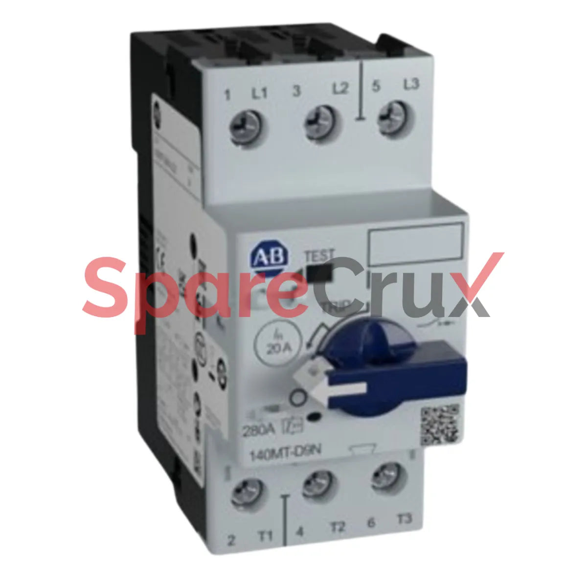 140MT-D9N-C40 | ALLEN BRADLEY | Motor Protection Circuit Breaker, D Frame, 40 A, Adjustable Thermal/Fixed Magnetic Trip