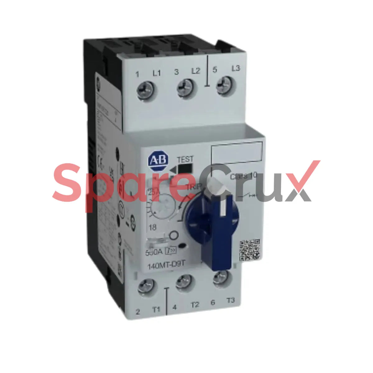 140MT-D9T-C20 | ALLEN BRADLEY | Disjoncteur de protection moteur, châssis en T, 20 A, déclenchement thermique/magnétique fixe réglable