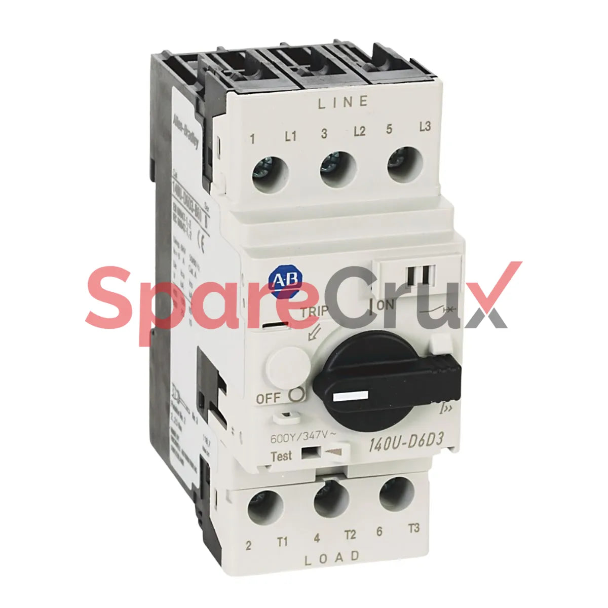 140U-D6D3-B60 | ALLEN BRADLEY | 140U Motor Protection Circuit Breaker, D Frame, Control Function, 60 A