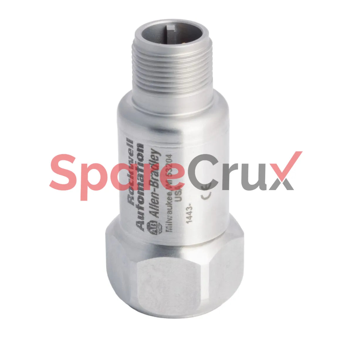 1443-ACC-LF-T | ALLEN BRADLEY | Low Frequency Accelerometer, Top Exit, 500 mV/g Sensitivity, 0.1 to 15 kHz Frequency Range