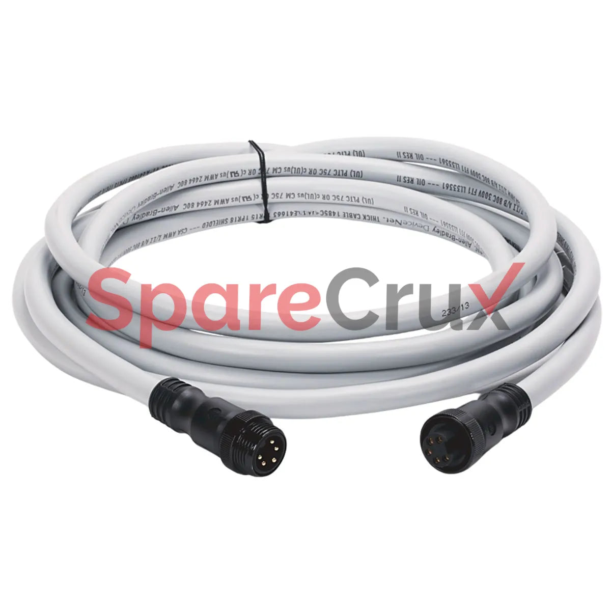 1485C-P4Z5-C | ALLEN BRADLEY | DeviceNet Cable, Thick Media, Mini Right-Angle Female to Unterminated, 4 m (13.12 ft), 5-Pin, Grey PVC Jacket