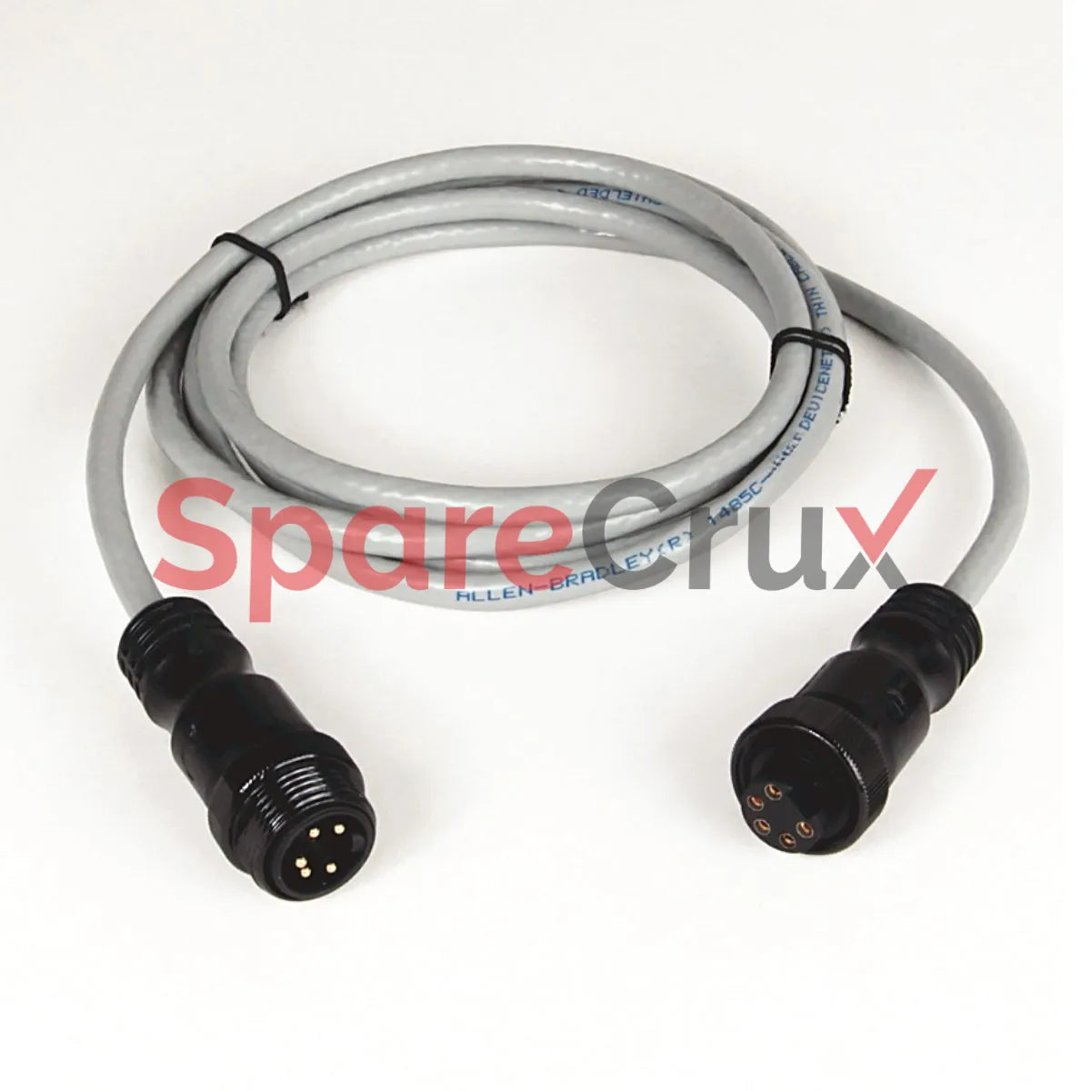 1485G-P2W5-Z5 | ALLEN BRADLEY | DeviceNet Cable, Thin Media, Micro Right-Angle Female to Mini Right-Angle Male, 2 m (6.56 ft), 5-Pin, White PVC Jacket