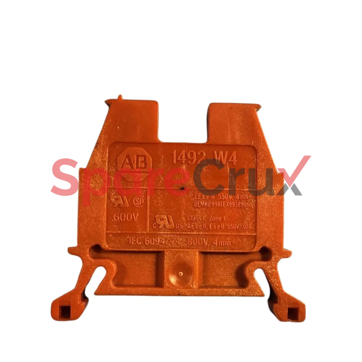 1492-W4-OR | ALLEN BRADLEY | SPM Wiring Terminal Block, 4mm, Screw Type, Orange, Provides Excellent Electrical Conductivity and Secure Connections