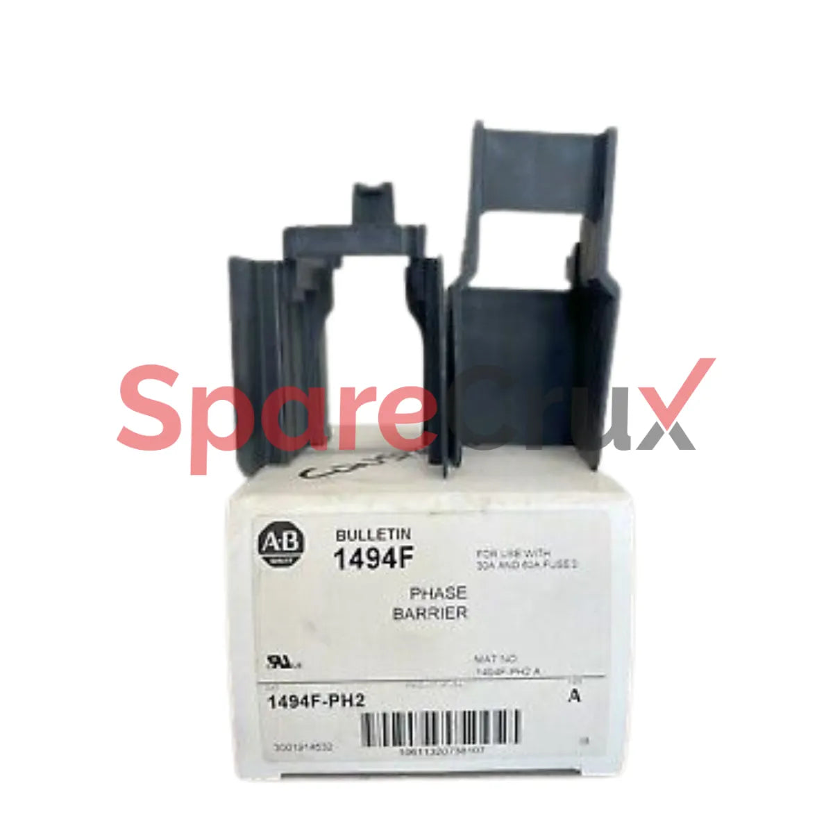 1494F-PH2 | ALLEN BRADLEY | Phase Barrier Kit for 30A and 60A 1494F Disconnect Switches