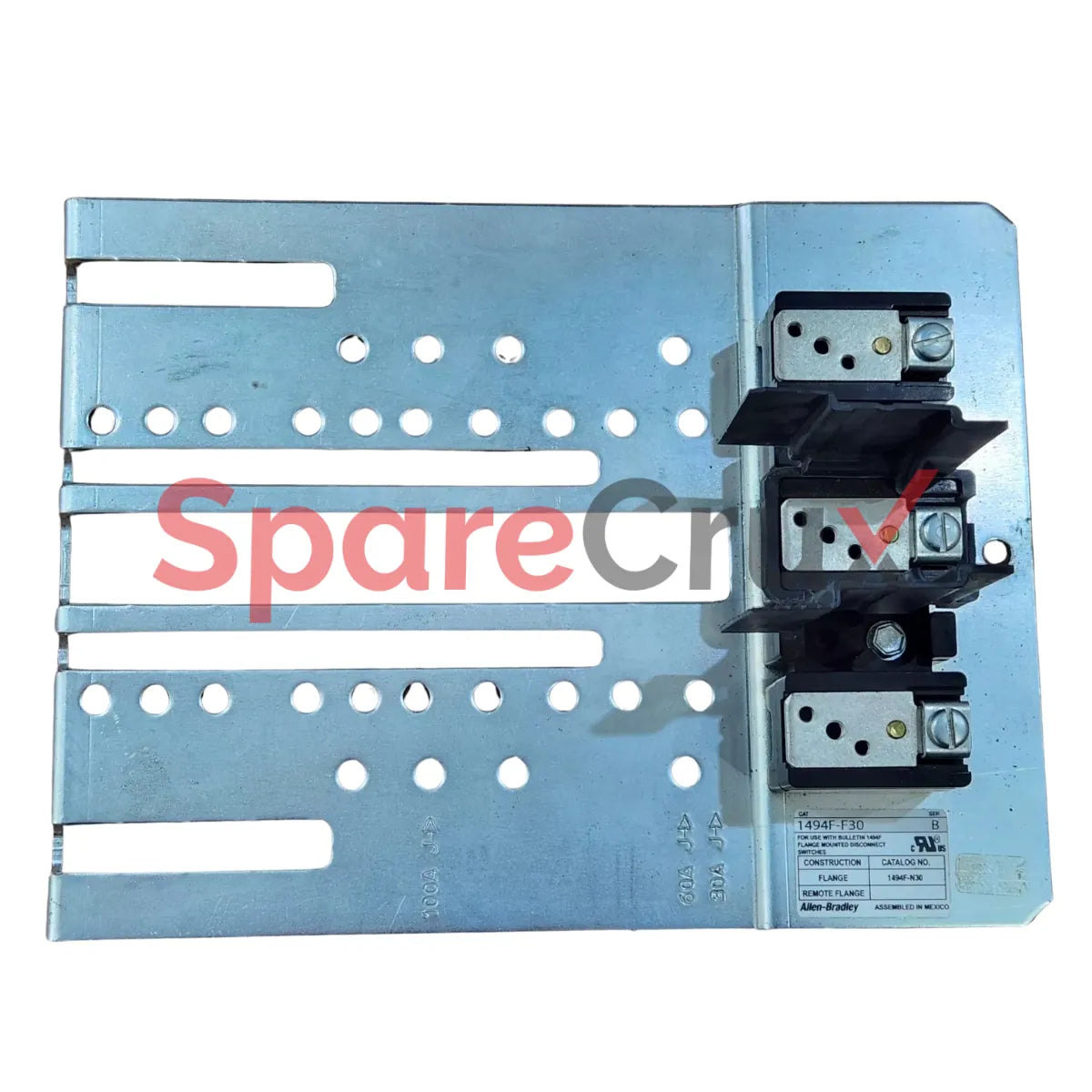 ١٤٩٤F-F٣٠ | ألين برادلي | فيوز، ٣٠ أمبير، سريع المفعول، يتضمن مكونات فيوز للحماية من التيار الزائد في التطبيقات الصناعية 