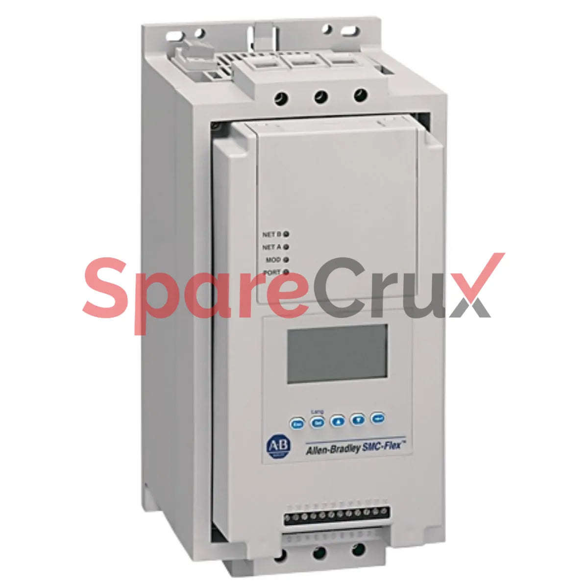 150-F85FCD-6P | ALLEN BRADLEY | SMC-Flex, Solid State Controller, NEMA Type 4/12 (IP65), 85 A, 15...60Hp @ 460V AC, Input Volt.: 200...600V, Control Volt.: 100...240V AC, w/ Control Circuit Transformer