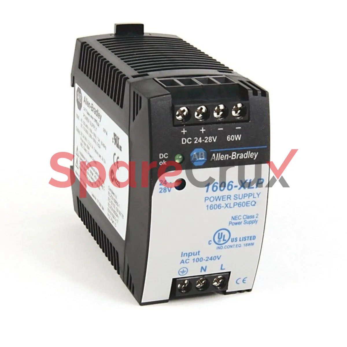 1606-XLP60EQ | ALLEN BRADLEY | AC or DC Input 24 to 48VDC Out 60W PS