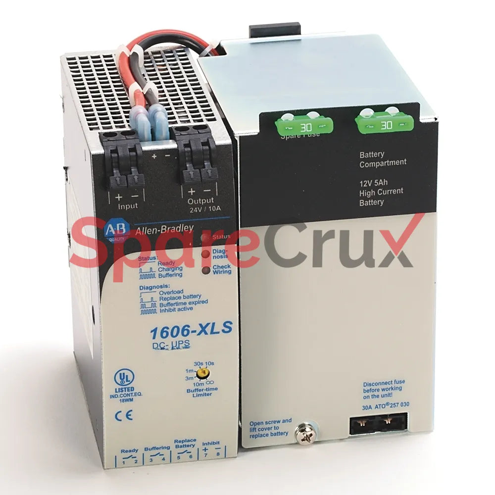 1606-XLS480E-D | ALLEN BRADLEY | Performance Switched Mode Power Supply, 24V DC, 20A, 480W, DC Input Voltage