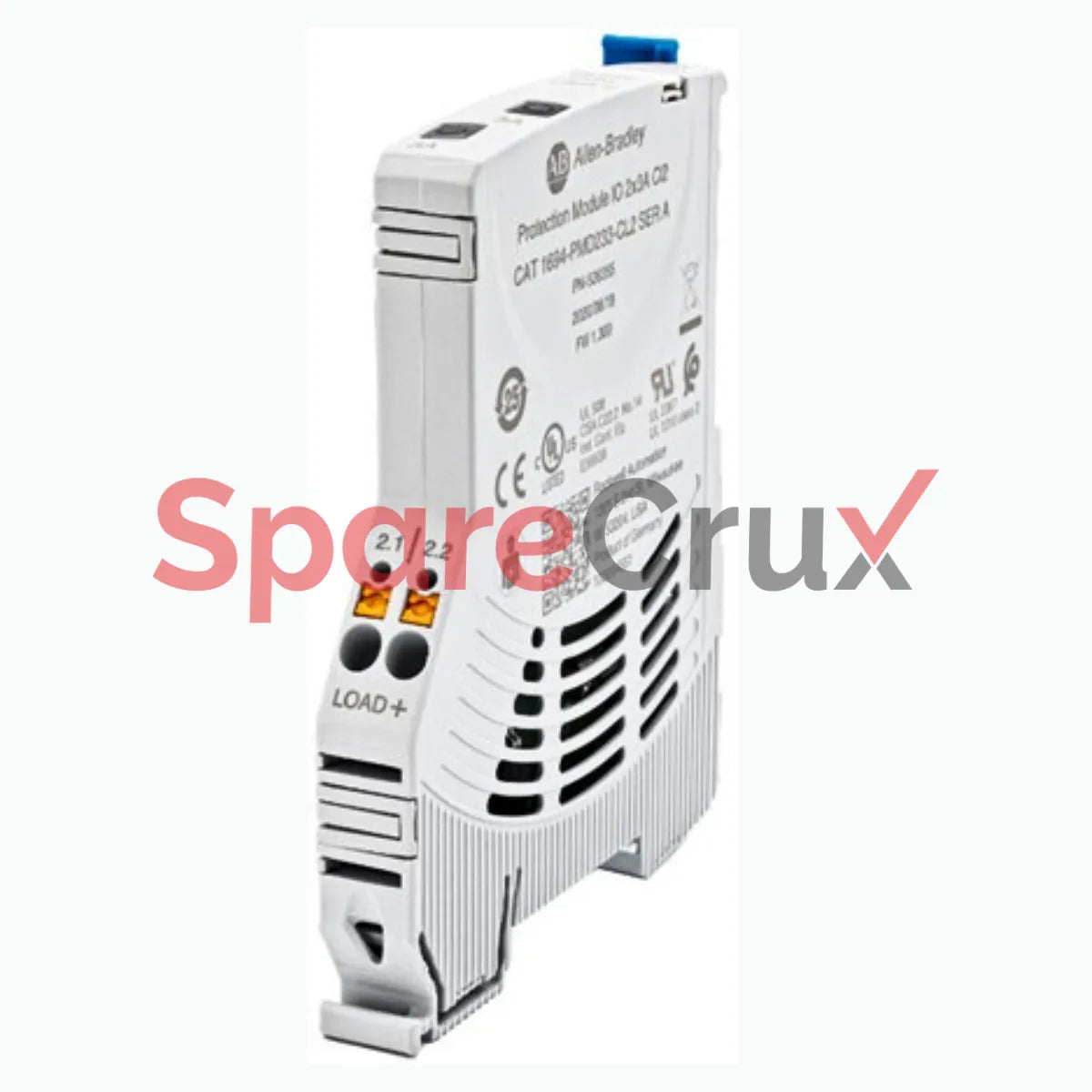 1694-PMD233-CL2 | ALLEN BRADLEY | Module de protection, 2 canaux, courant fixe, 3 A, 3 A, classe 2 