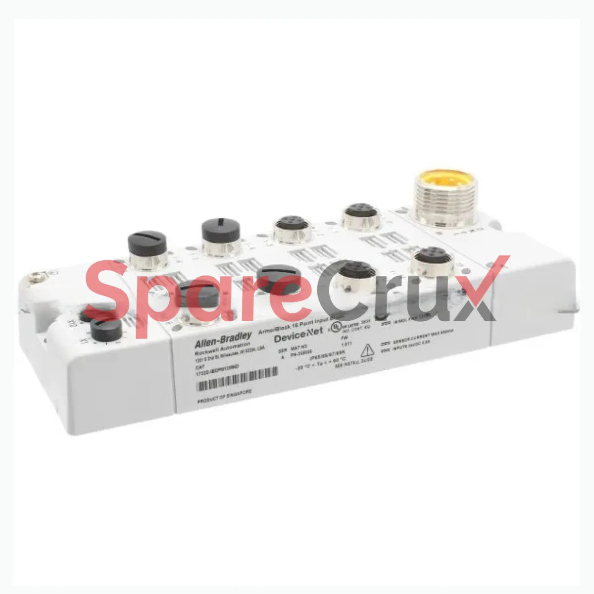 1732D-IBDPM12MND | ALLEN BRADLEY | ArmorBlock DeviceNet Diagnostic 16-Point I/O Module, Network Powered, DC Micro (M12) Connectors