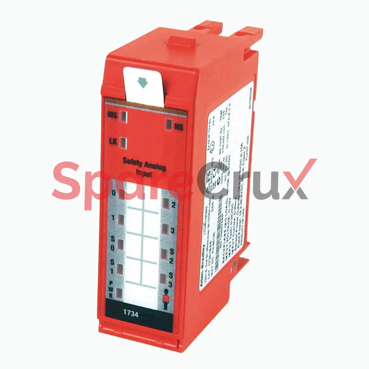 1734-IE4SK | ALLEN BRADLEY | POINT Guard I/O 4-Channel Safety Analog Input Module, Conformal Coated