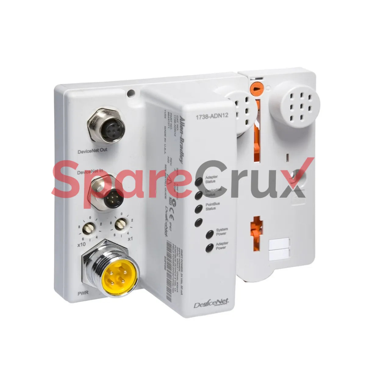 1738-ADN12 | ALLEN BRADLEY | ArmorPoint I/O DeviceNet Adapter with 12mm Connectors