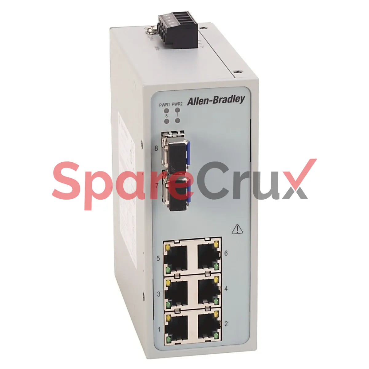 1783-US7T1H | ALLEN BRADLEY | Stratix 2000 Unmanaged Switch, 7 Copper + 1 Fiber Port (Hardened)