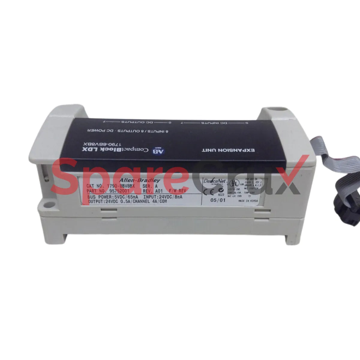 1790-8BV8BX | ALLEN BRADLEY | CompactBlock I/O, 8-channel DC Input + 8-channel DC Output