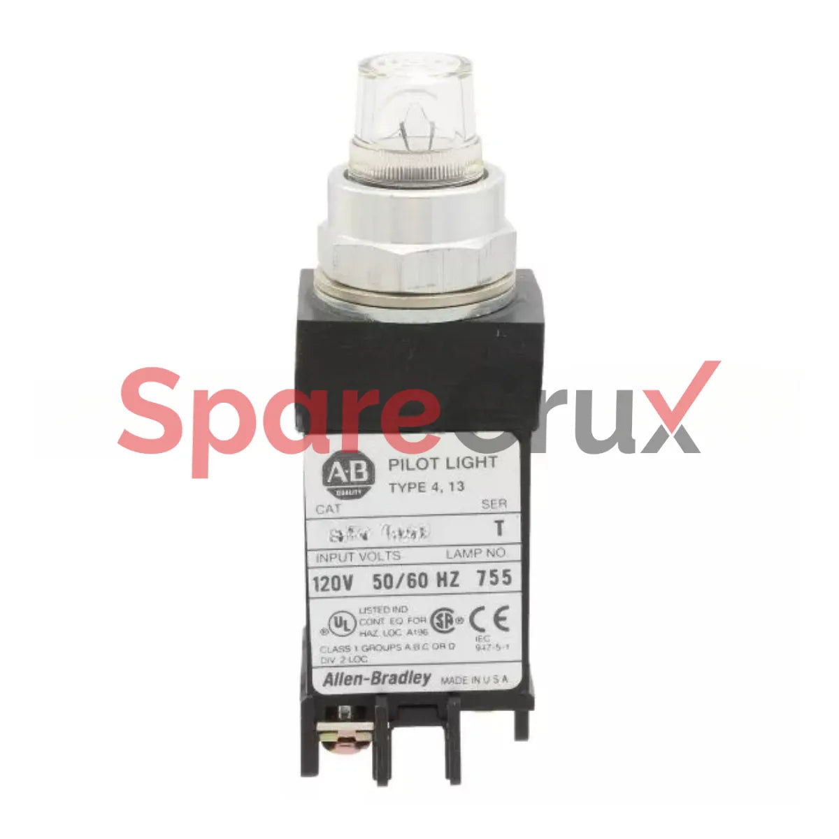 800T-PSDT16C | ALLEN BRADLEY | Lampe témoin 18 mm 800T PB