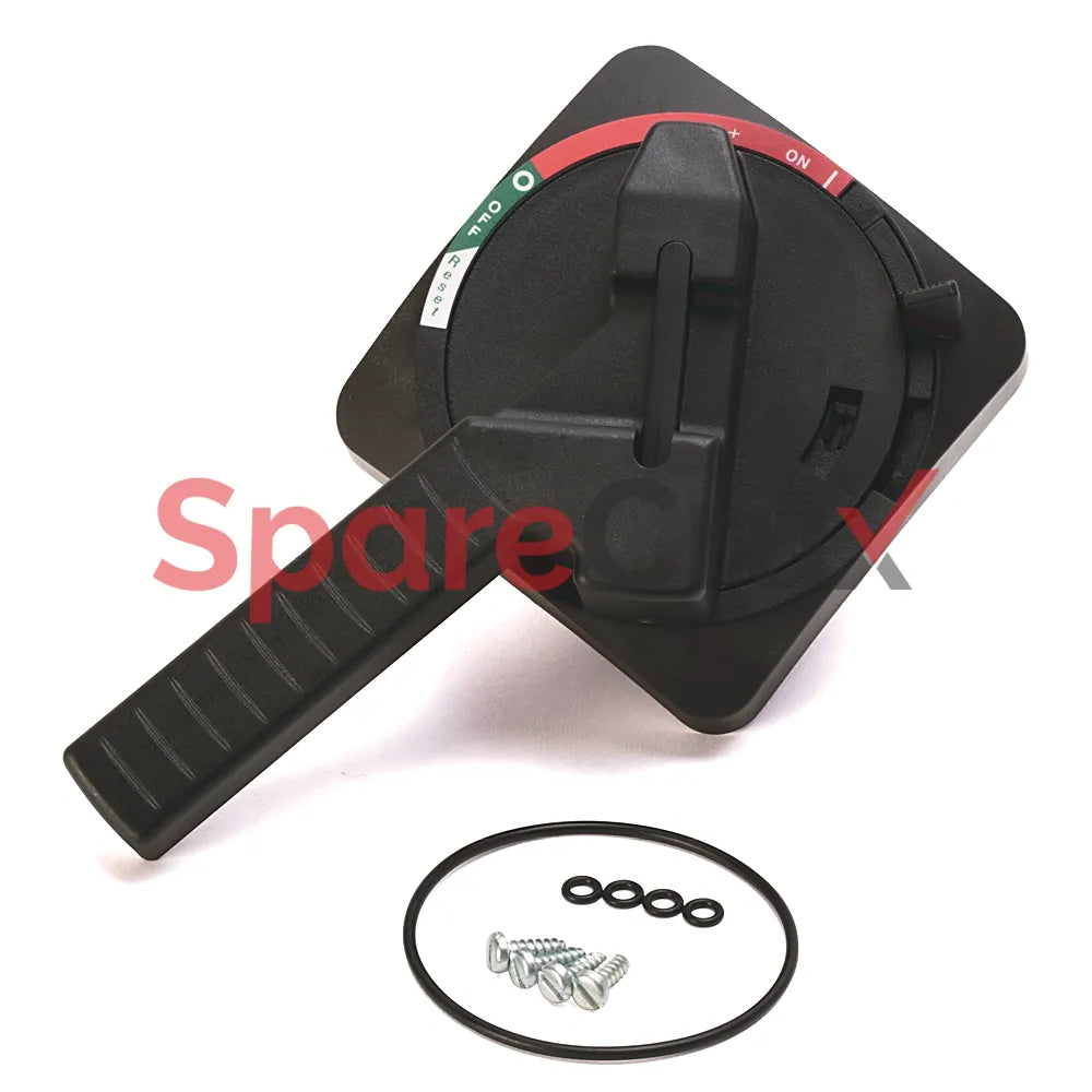 190-HM1 | ALLEN BRADLEY | Rotary Operating Handle, Black, IP42/NEMA Type 1, for Circuit Breakers, Medium Length